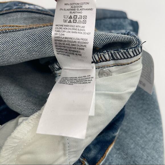 NWOT LUCKY BRAND Denim Jeans Ava Mid Rise Skinny Embroidered Flowers Size 25 - Picture 9 of 15